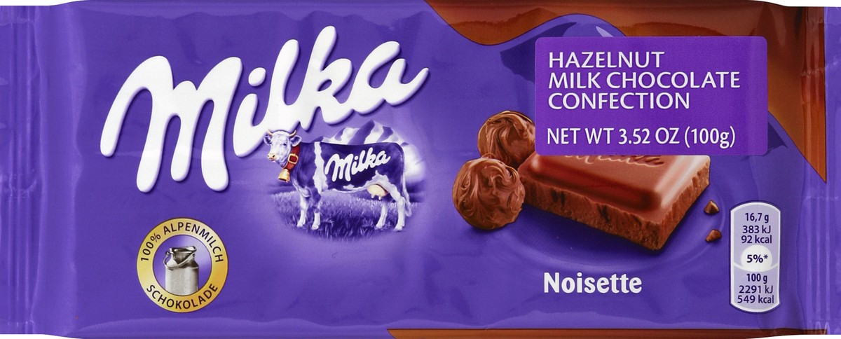 slide 1 of 5, Milka Milk Chocolate Confection 3.52 oz, 3.52 oz