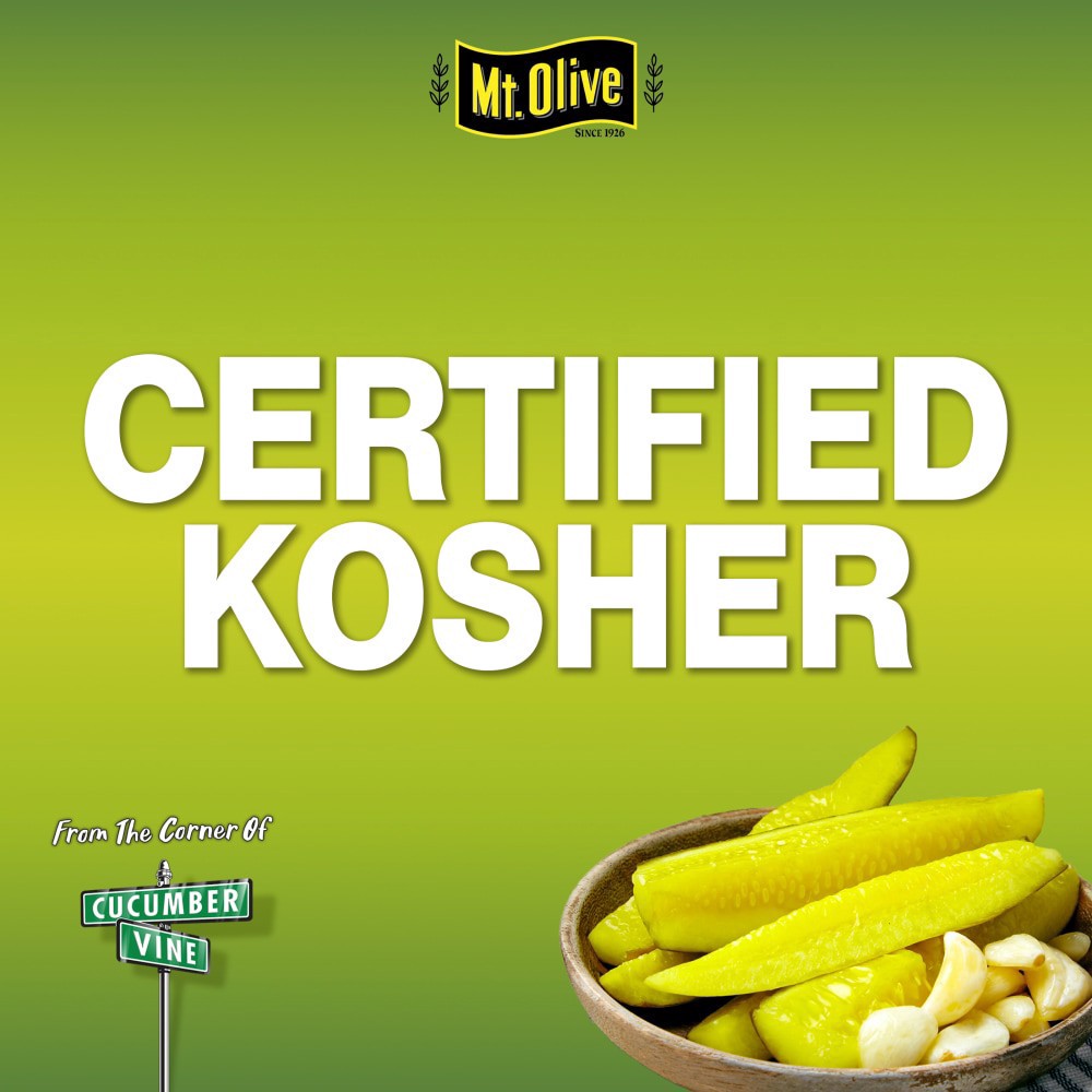 slide 2 of 3, Mt. Olive Kosher Dill Spears, 