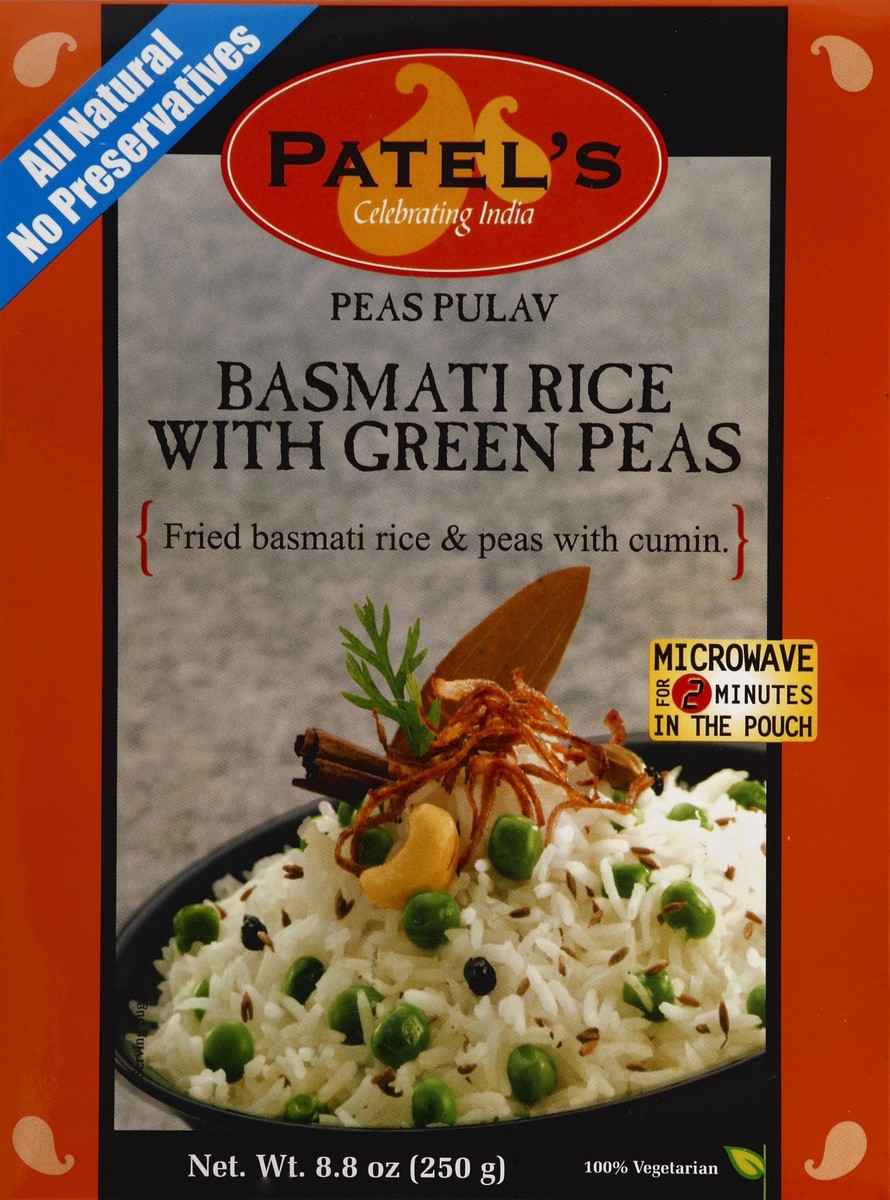 slide 2 of 4, Patel's Basmati Rice 8.8 oz, 8.8 oz