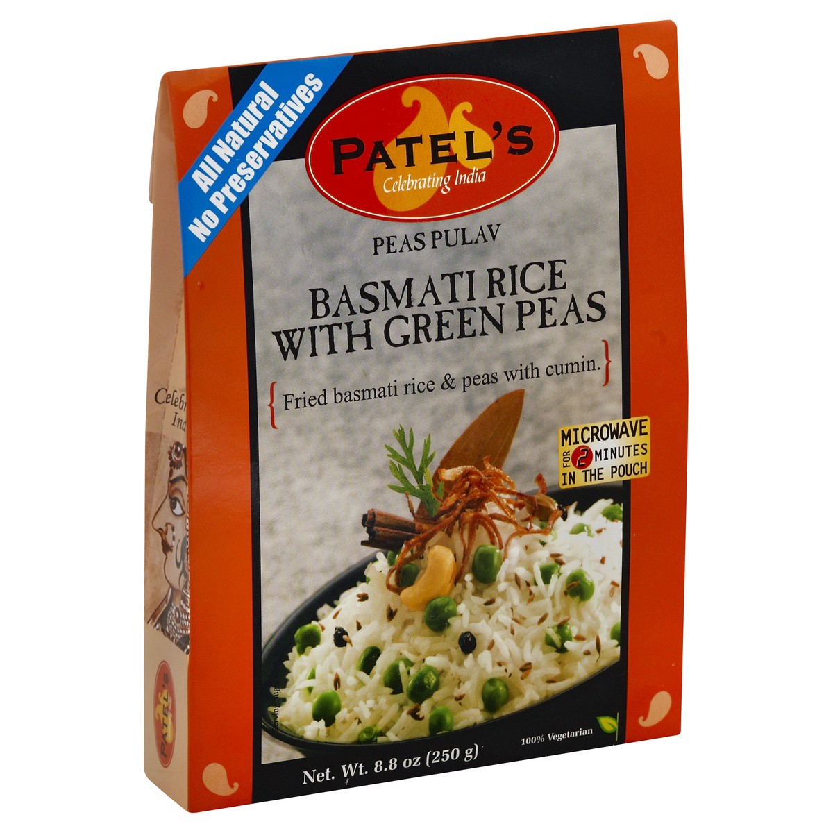 slide 1 of 4, Patel's Basmati Rice 8.8 oz, 8.8 oz