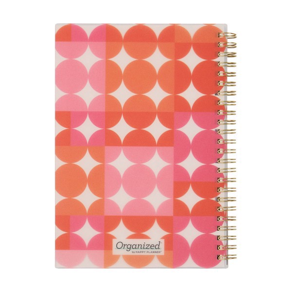 slide 8 of 10, 2025-2026 Organized by Happy Planner Monthly/Weekly Small Happy Planner, 5-7/16"" x 8-5/16"", Riso Pop, July 2025 To June 2026, PT0008S009, 1 ct