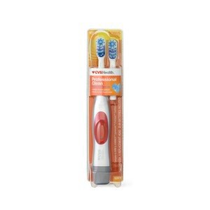 slide 1 of 1, CVS Health Professional Clean Power Toothbrush, Soft Bristle, 1 ct
