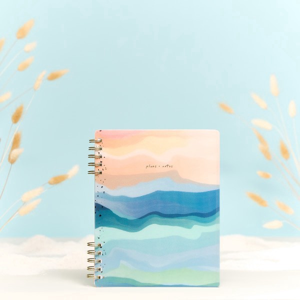 slide 10 of 10, 2025-2026 Happy Planner Monthly/Weekly Classic Customizable Academic Spiral Planner, 7"" x 9-1/4"", Petal Poetry, July 2025 to June 2026, PZ0005C009, 1 ct