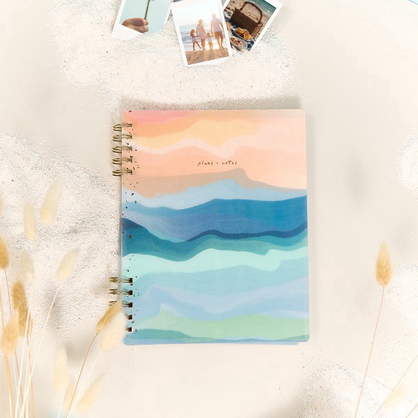 slide 8 of 10, 2025-2026 Happy Planner Monthly/Weekly Classic Customizable Academic Spiral Planner, 7"" x 9-1/4"", Petal Poetry, July 2025 to June 2026, PZ0005C009, 1 ct