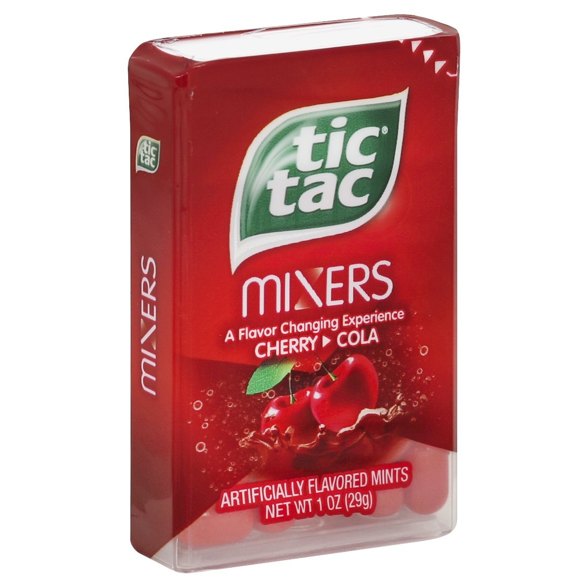 slide 1 of 4, Tic Tac Cherry Cola Mixers, 1 oz