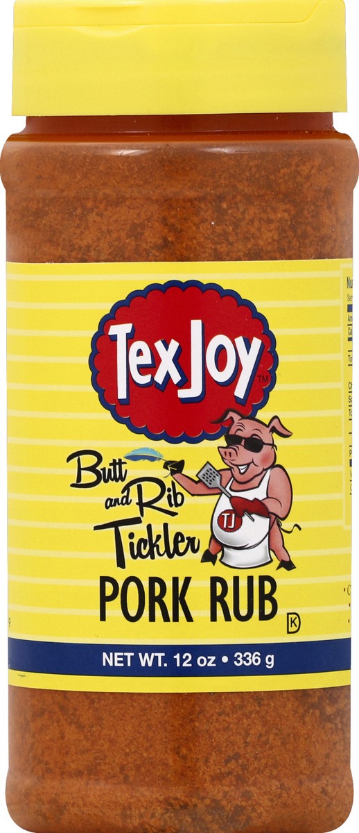 slide 2 of 2, TexJoy Pork Rub 12 oz, 12 oz