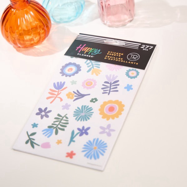 slide 8 of 10, Happy Planner Sticker Sheets, Mod Mosaics, Pack Of 10 Sheets, 1 ct