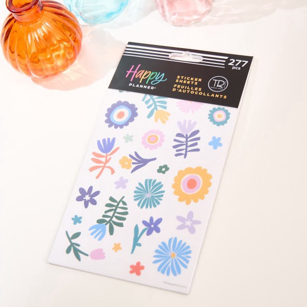 slide 4 of 10, Happy Planner Sticker Sheets, Mod Mosaics, Pack Of 10 Sheets, 1 ct