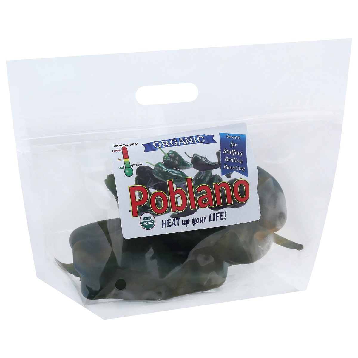slide 9 of 11, Interstate Produce Organic Poblano 5 oz, 5 oz