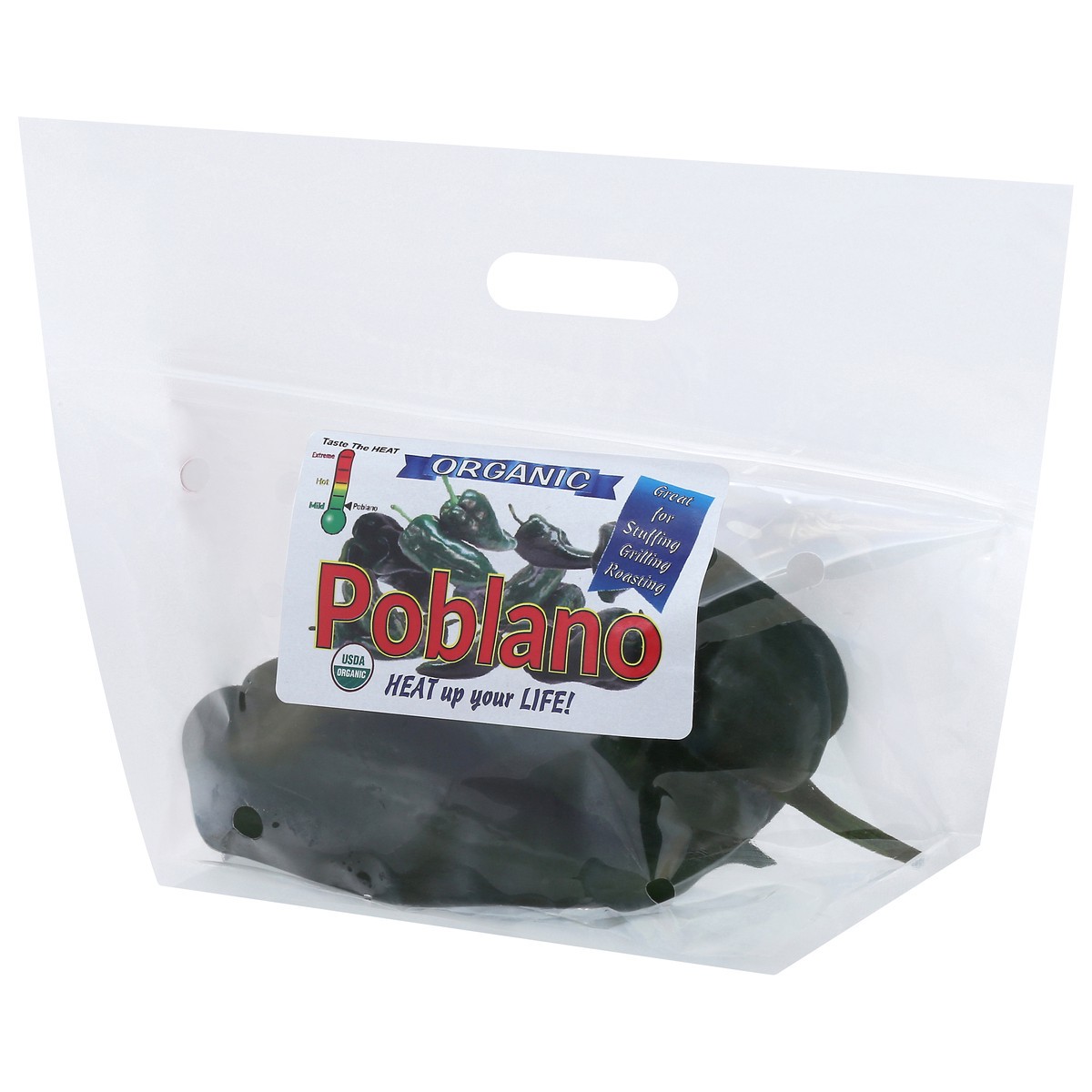 slide 6 of 11, Interstate Produce Organic Poblano 5 oz, 5 oz
