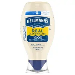 Hellmann's Real Mayonnaise Squeeze - 20 fl oz