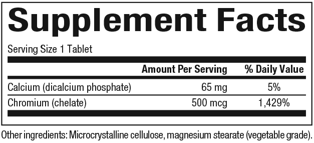 slide 2 of 2, Natural Factors Chromium Gtf Chelate 500 Mcg, 90 ct