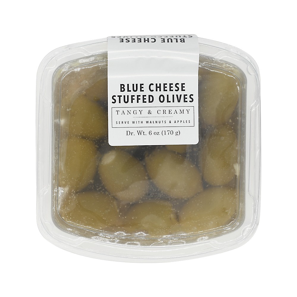 slide 1 of 1, Murray's Tangy & Creamy Blue Cheese Stuffed Olives, 6 oz