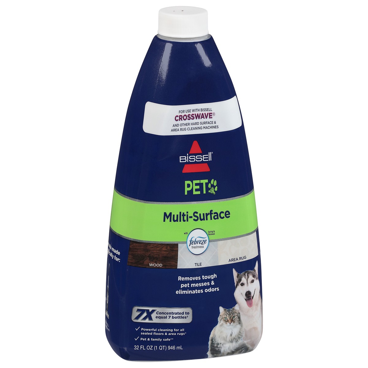 slide 3 of 9, Bissell Multi Surface Pet Formula Cleaner, 32 fl oz