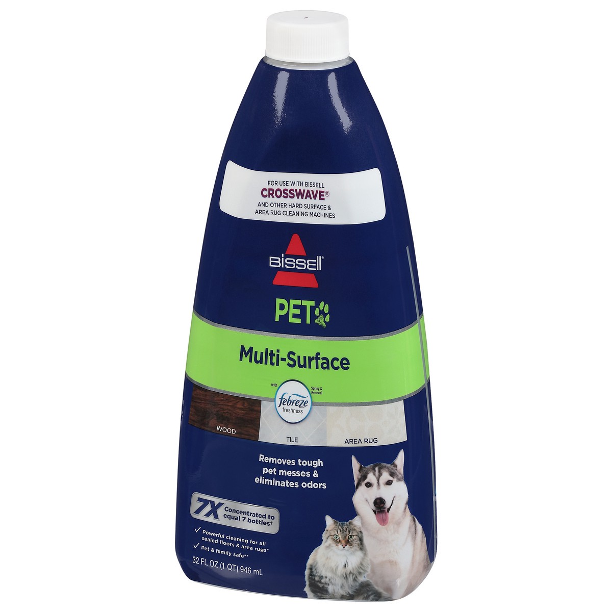 slide 9 of 9, Bissell Multi Surface Pet Formula Cleaner, 32 fl oz