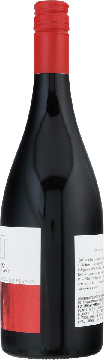 slide 2 of 12, Cru Winery SLH Pinot Noir 750 ml, 750 ml