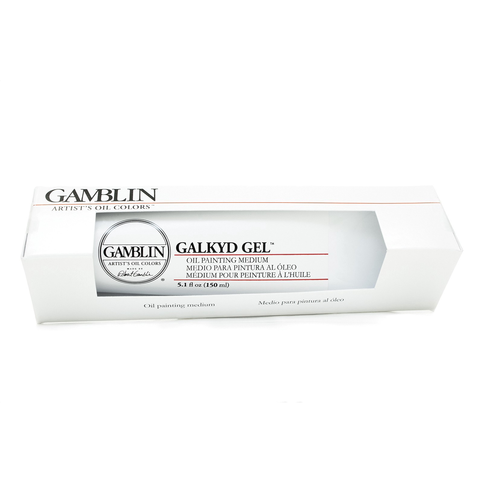 slide 3 of 3, Gamblin Galkyd Gel Oil Painting Medium, 5.1 fl oz