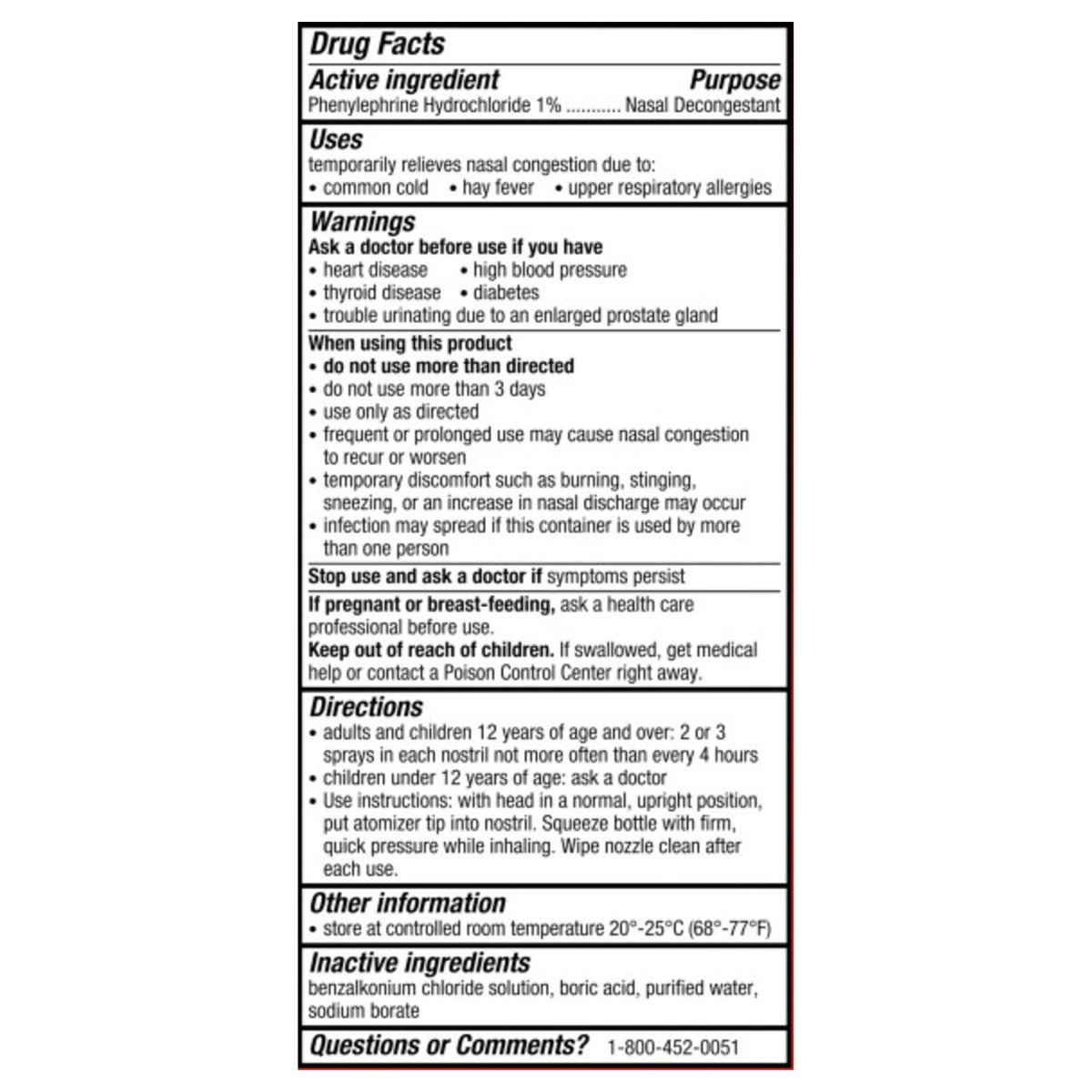 slide 4 of 14, 4-Way 4Way Fast Acting Nasal Spray for Sinus Congestion Relief - 1 Fl Oz Spray Bottle, 1 oz