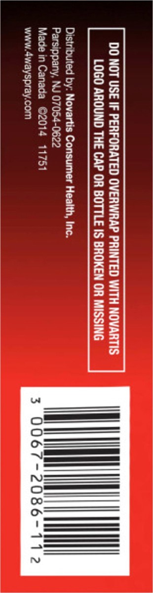 slide 14 of 14, 4-Way 4Way Fast Acting Nasal Spray for Sinus Congestion Relief - 1 Fl Oz Spray Bottle, 1 oz