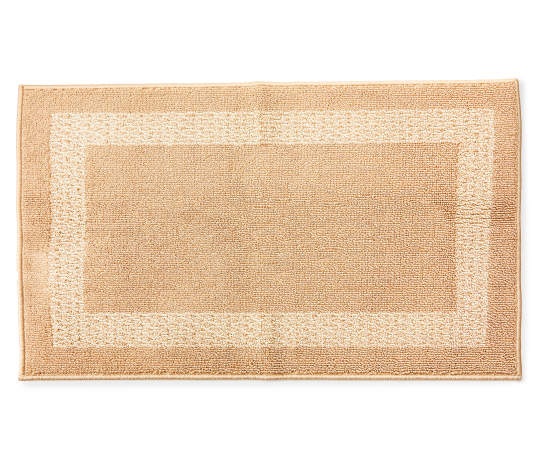 slide 1 of 1, Broyhill Double Border Cream Accent Rug, (20" x 34")