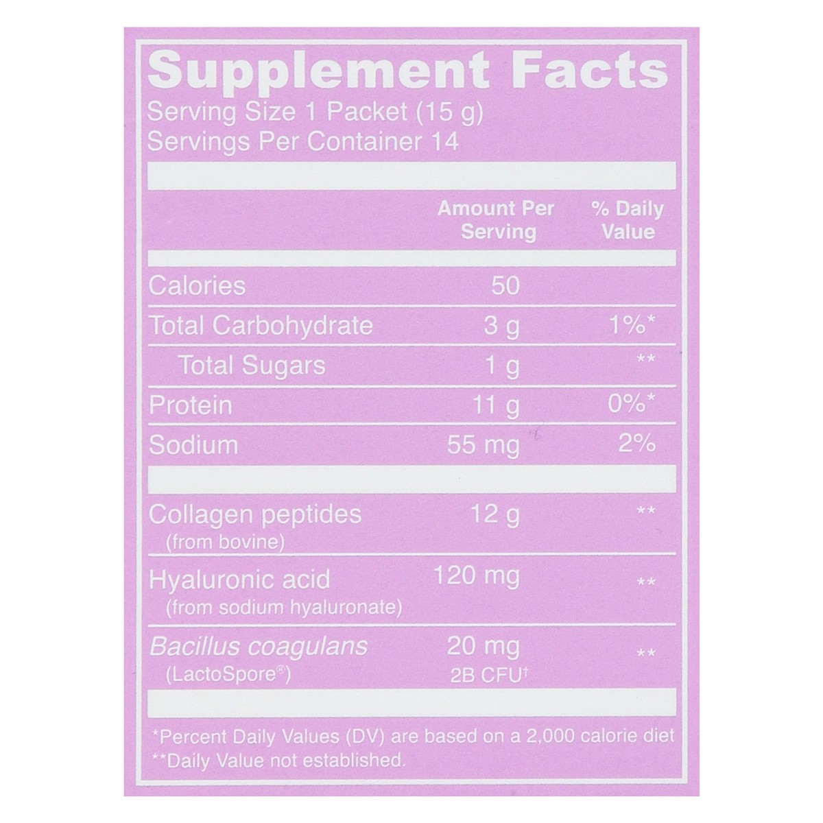 slide 2 of 14, Vital Proteins Beauty Collagen Lavender Lemon Flavor, 7.4 oz