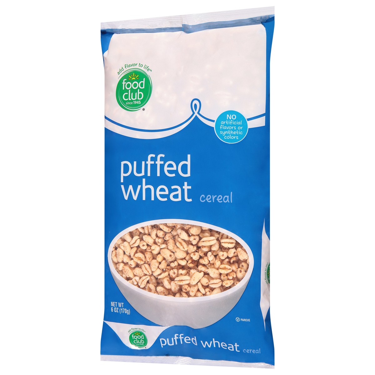 slide 6 of 14, Food Club Puffed Wheat Cereal 6 oz, 6 oz