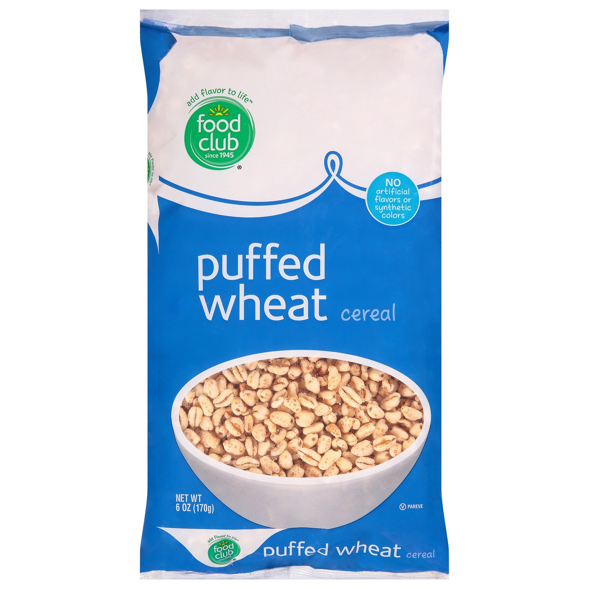 slide 13 of 14, Food Club Puffed Wheat Cereal 6 oz, 6 oz