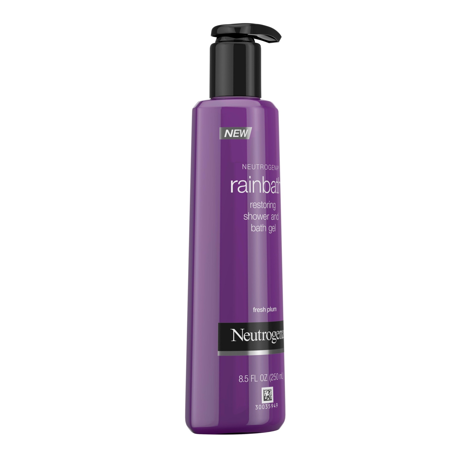 slide 5 of 5, NEUTROGENA RAINBATH Restoring Shower and Bath Gel - Fresh Plum, 8.5 Fl. Oz, 8.50 fl oz