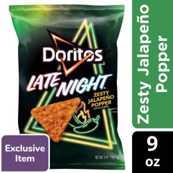 Doritos® Late Night Jalapeno Popper Flavored Tortilla Chips