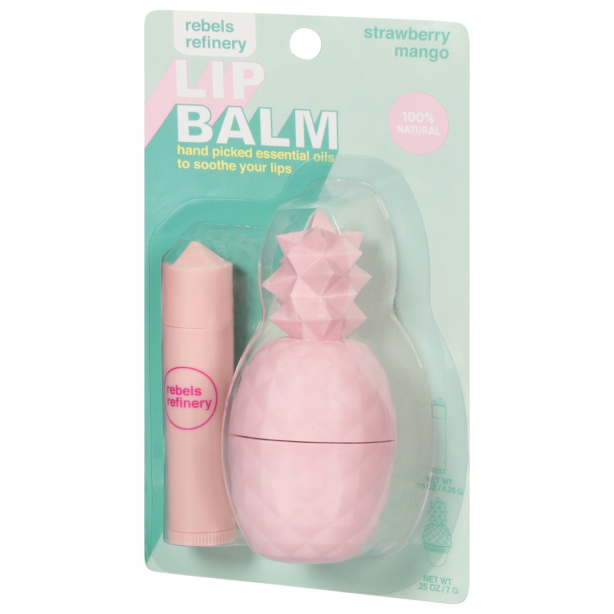 slide 13 of 13, Rebels Refinery Pineapple Lip Balm and Stick, 1 ct