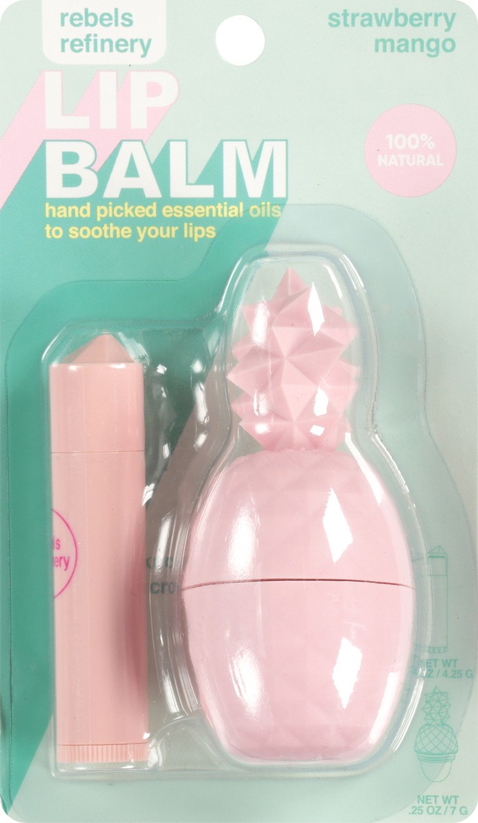 slide 8 of 13, Rebels Refinery Pineapple Lip Balm and Stick, 1 ct