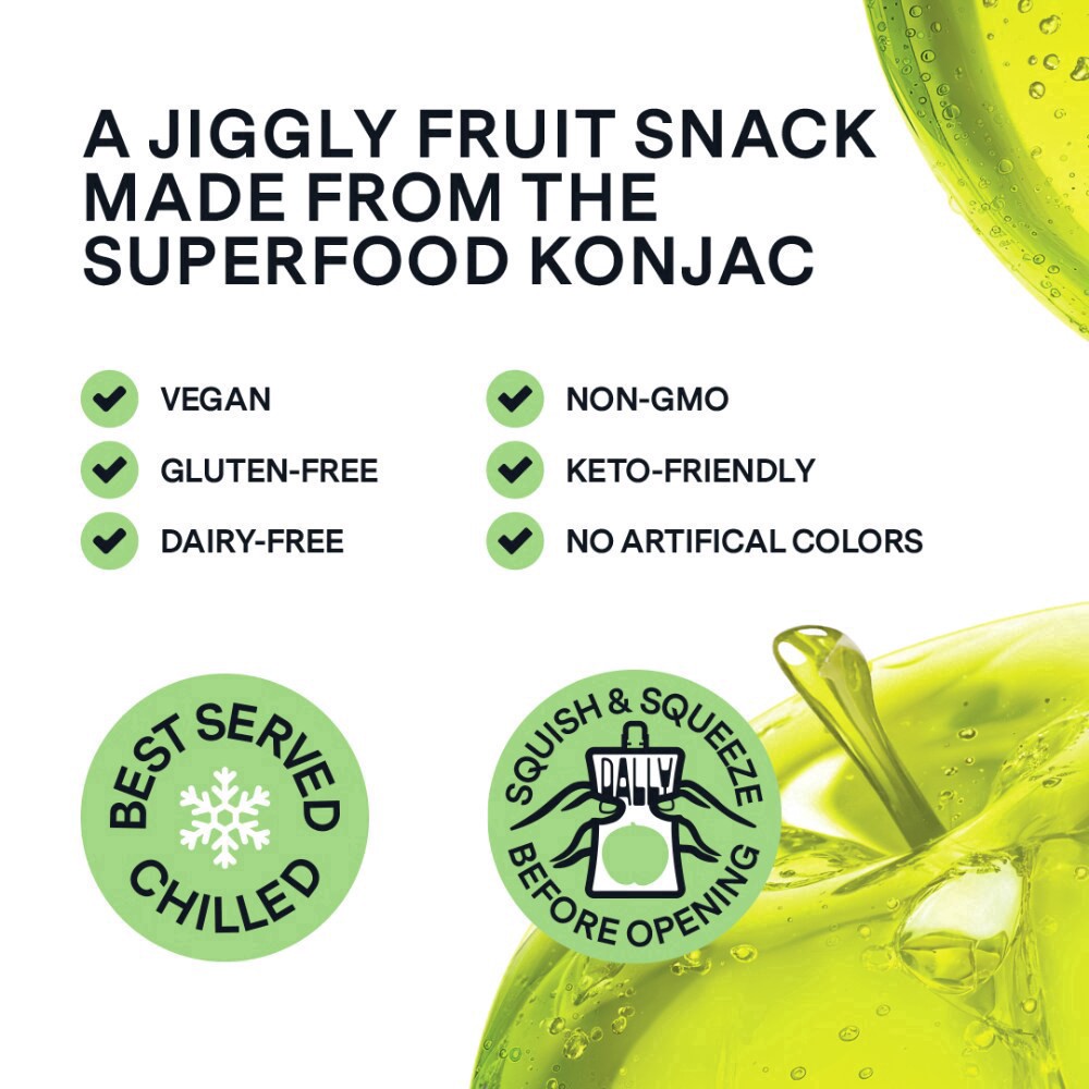 slide 6 of 6, Dally Apple Gel Fruit Snack 5.07 fl oz, 5.07 fl oz