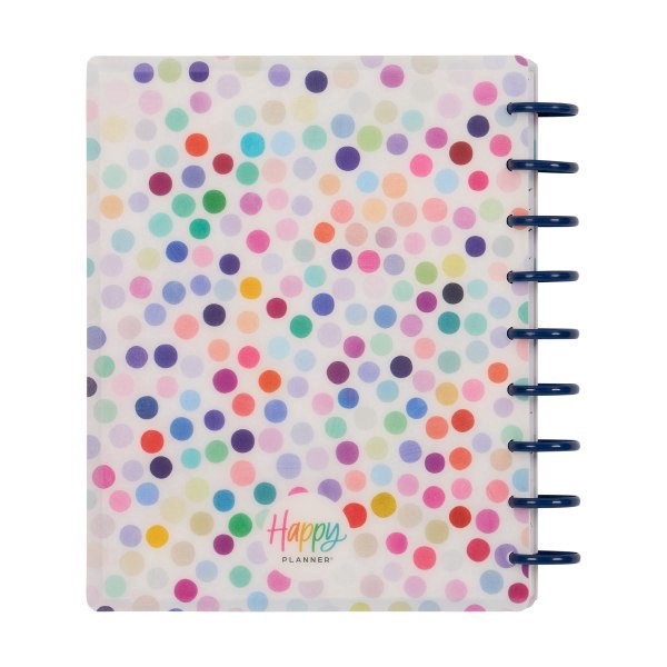 slide 6 of 10, 2025-2026 Happy Planner Monthly/Weekly Classic Happy Planner, 7"" x 9-1/4"", Radiant Spectrum, July 2025 To June 2026, PD0024C052, 1 ct