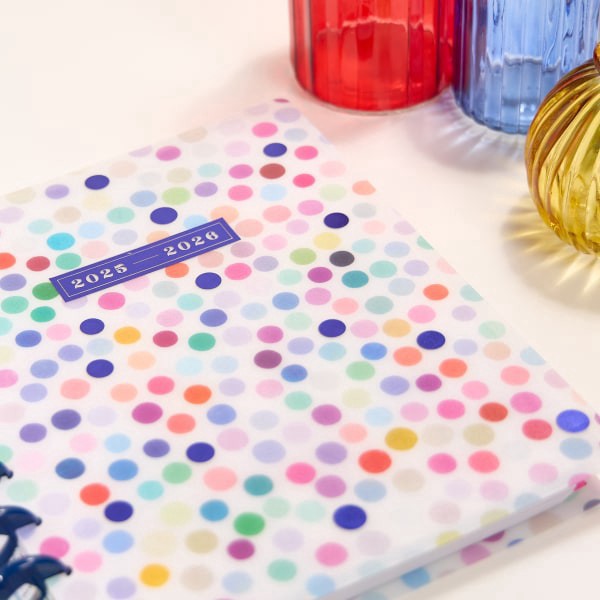 slide 10 of 10, 2025-2026 Happy Planner Monthly/Weekly Classic Happy Planner, 7"" x 9-1/4"", Radiant Spectrum, July 2025 To June 2026, PD0024C052, 1 ct