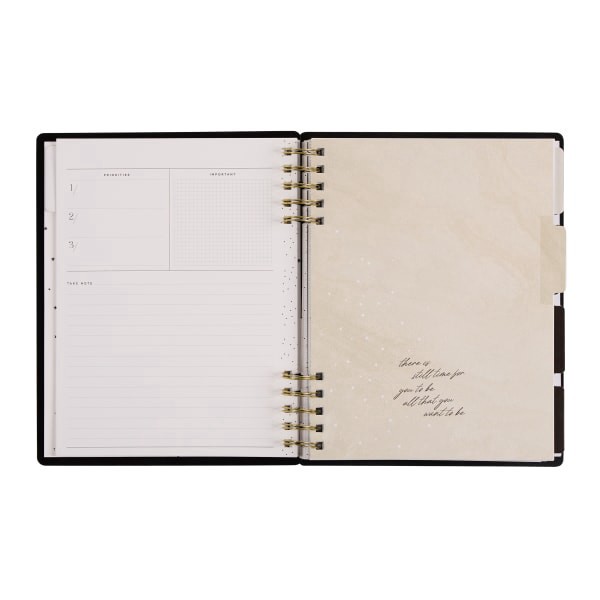 slide 3 of 10, 2025 Happy Planner Monthly/Weekly Classic Customizable Spiral Planner, 7"" x 9-1/4"", Cosmic Plans, Undated, PZ0018C001, 1 ct