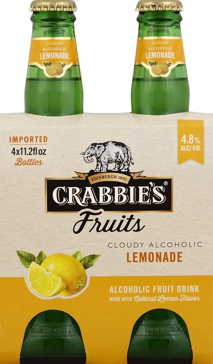 slide 4 of 4, Crabbie's Lemonade 4 ea, 4 ct