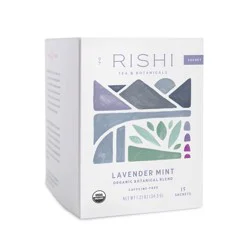 Rishi Tea & Botanicals Lavender Mint, Tea Sachets