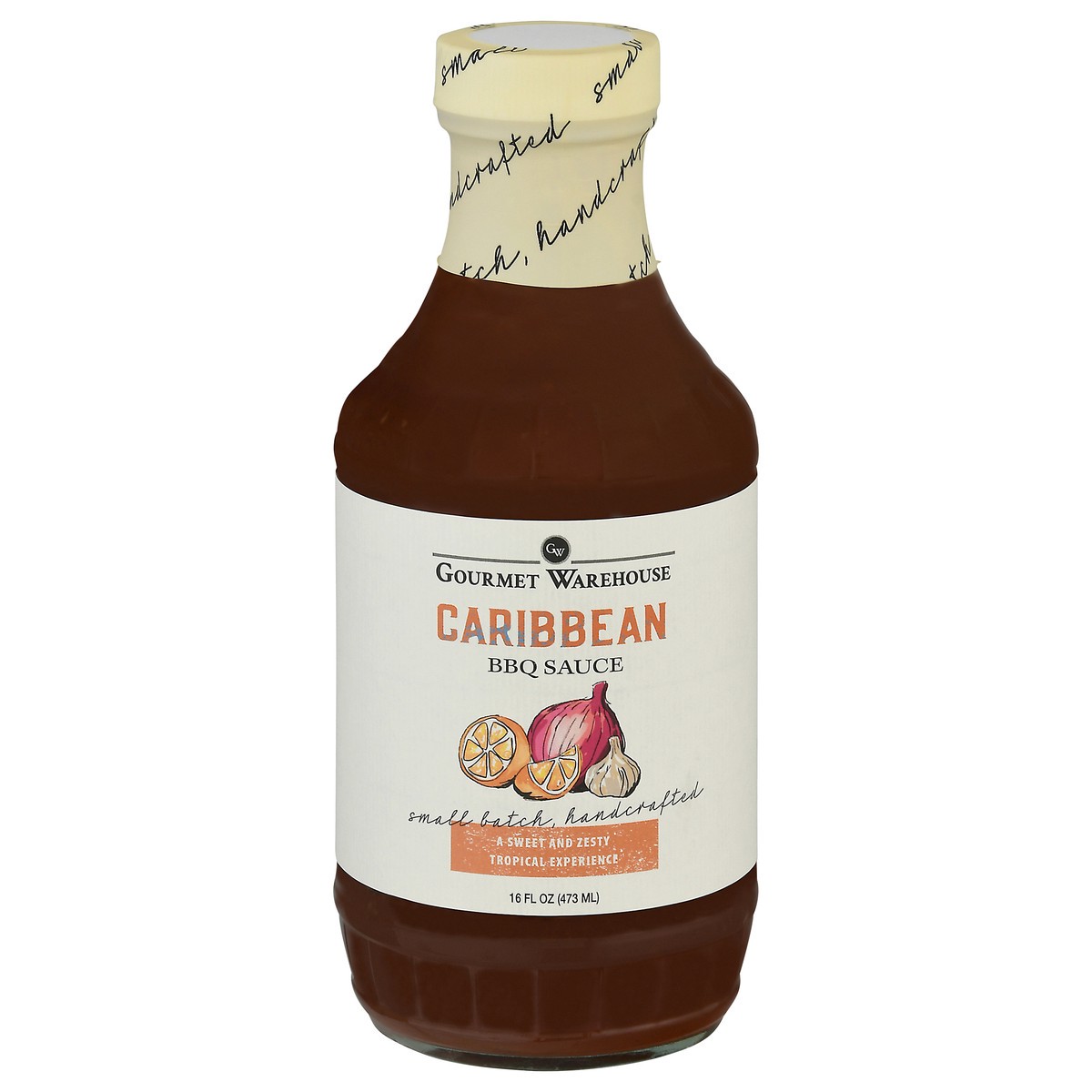 slide 10 of 14, Gourmet Warehouse Caribbean BBQ Sauce 16 fl oz, 16 fl oz