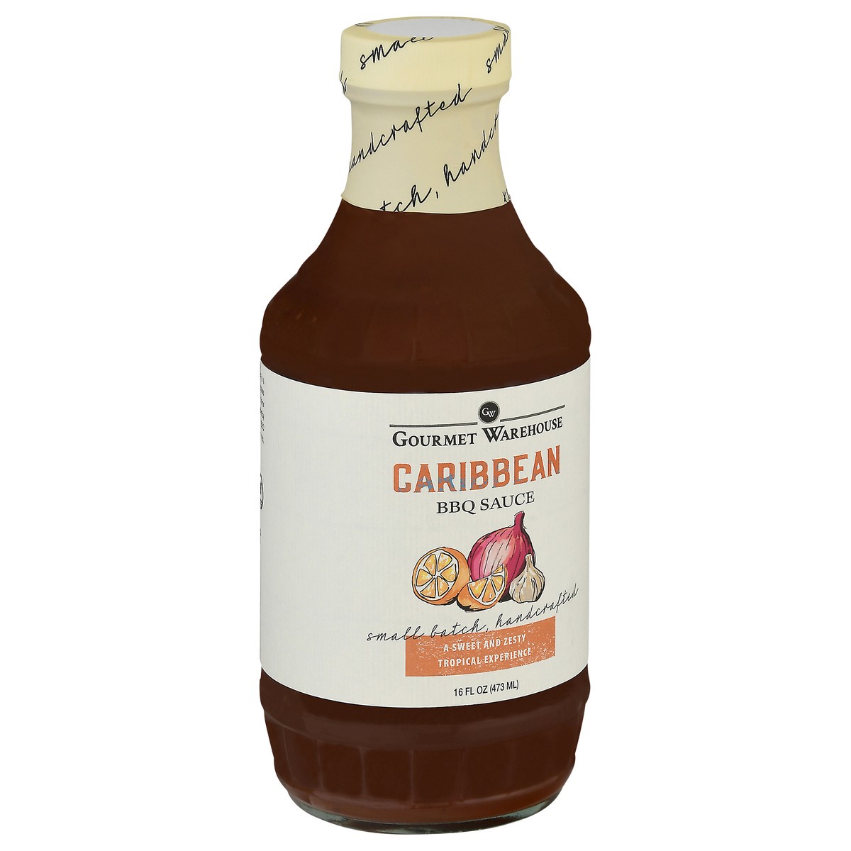 slide 9 of 14, Gourmet Warehouse Caribbean BBQ Sauce 16 fl oz, 16 fl oz