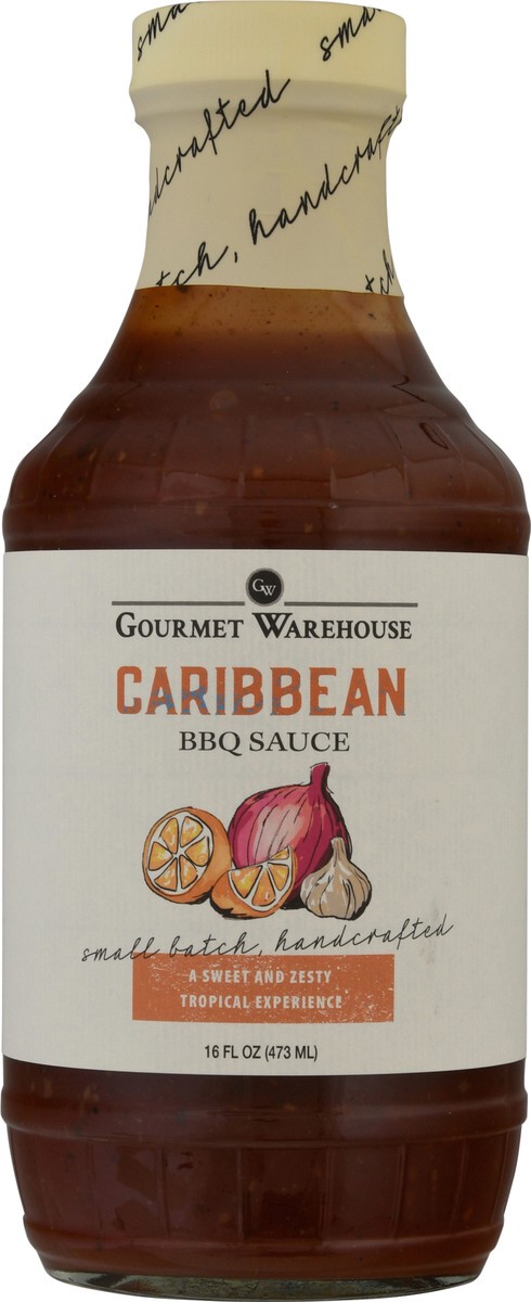 slide 12 of 14, Gourmet Warehouse Caribbean BBQ Sauce 16 fl oz, 16 fl oz