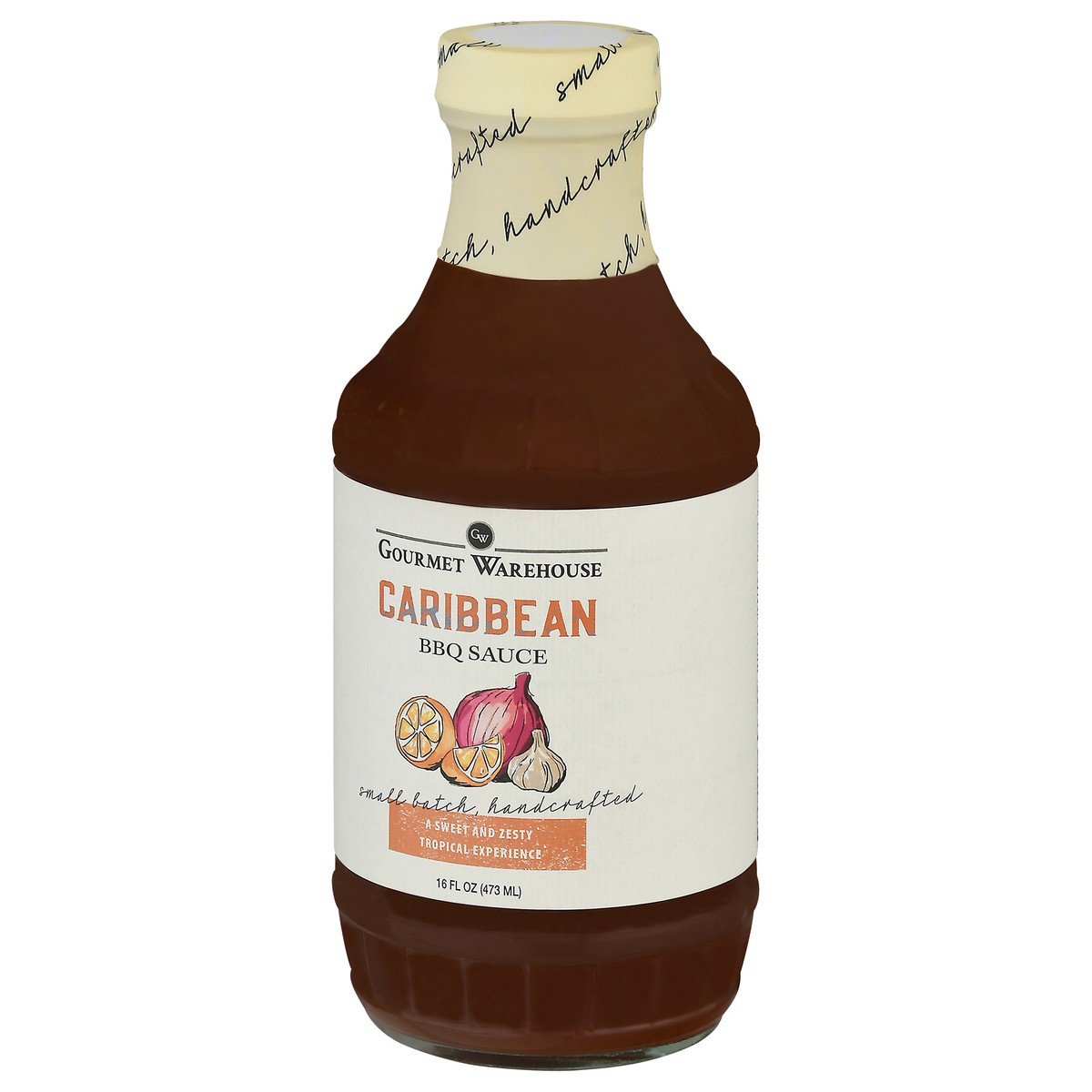 slide 6 of 14, Gourmet Warehouse Caribbean BBQ Sauce 16 fl oz, 16 fl oz