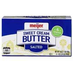 Meijer Salted Sweet Cream Butter Sticks