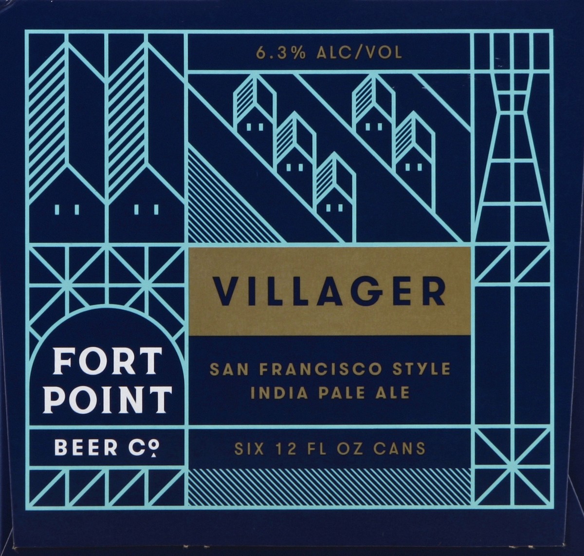 slide 6 of 6, Fort Point Beer Co. Fort Point Beer 6 ea, 6 ct; 12 oz