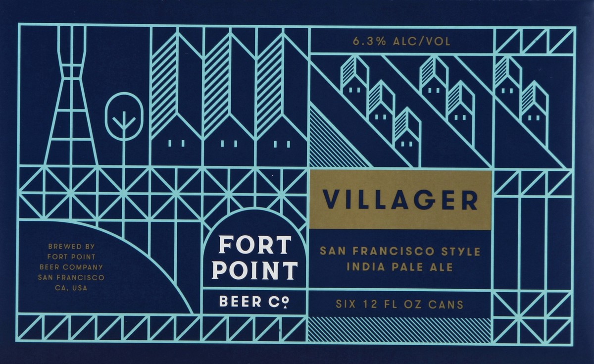 slide 2 of 6, Fort Point Beer Co. Fort Point Beer 6 ea, 6 ct; 12 oz
