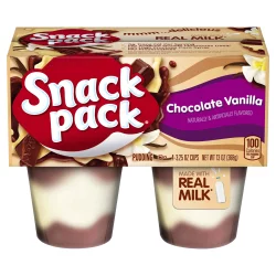 Hunt's nack Pack Triple Chocolate Vanilla