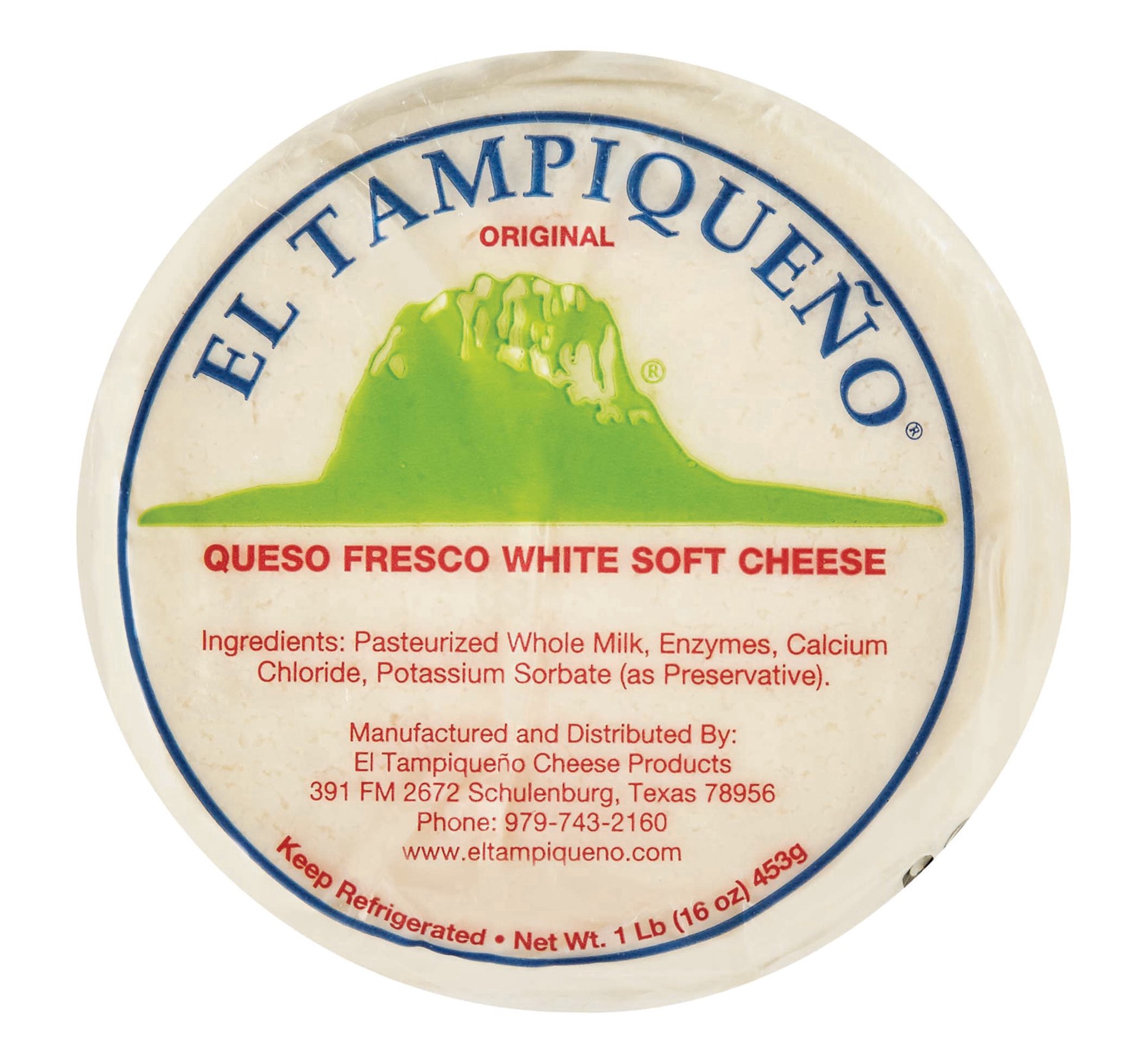 slide 1 of 1, El Tampiqueno Queso Fresco, 16 oz