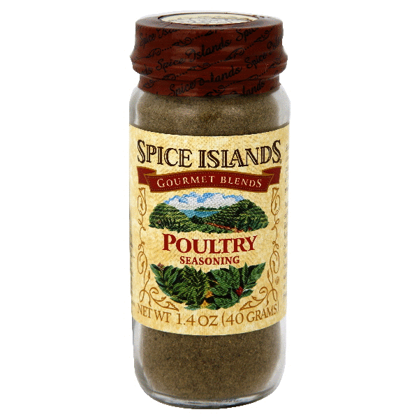 slide 1 of 1, Spice Islands Gourmet Blends Poultry Seasoning, 1.4 oz