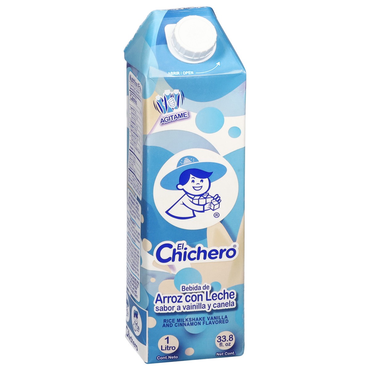 slide 5 of 13, El Chichero Vanilla and Cinnamon Flavored Rice Milkshake 33.8 fl oz, 33.8 fl oz