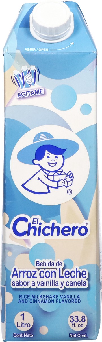 slide 2 of 13, El Chichero Vanilla and Cinnamon Flavored Rice Milkshake 33.8 fl oz, 33.8 fl oz