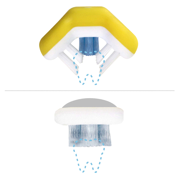 slide 5 of 17, Fridababy Triple-Angle Toothhugger, 1 ct